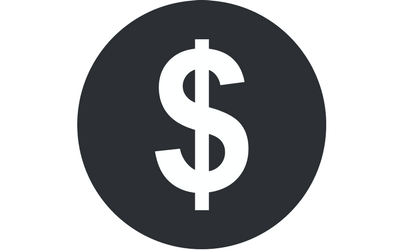 An image of a dollar sign.