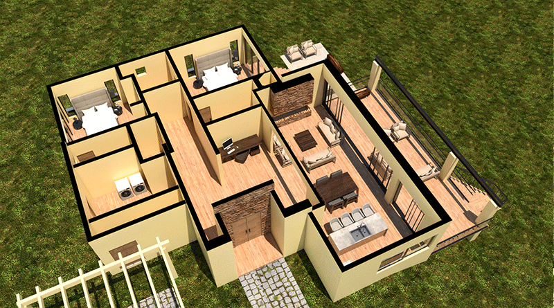 Talpa de Allende Real Estate Model at Holistic Residential Development