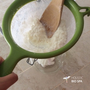 strain your kefir grains and repeat the whole process